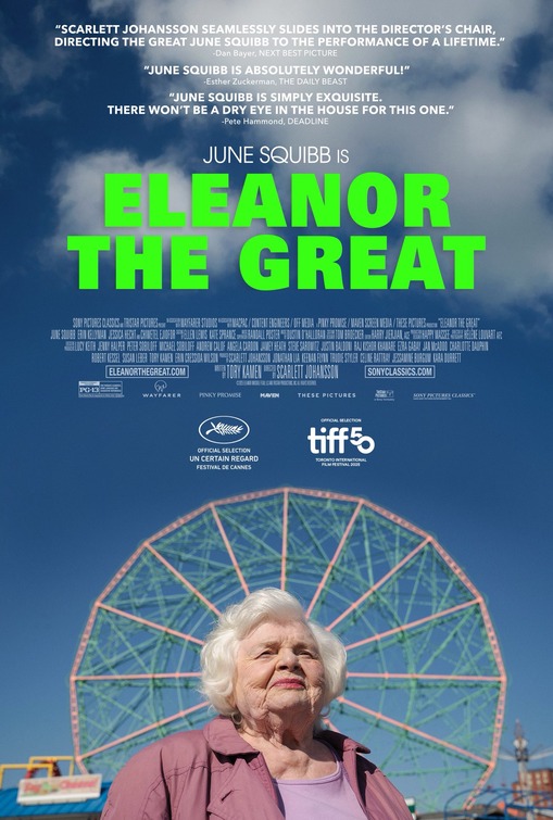 ELEANOR THE GREAT movie poster featuring June Squibb