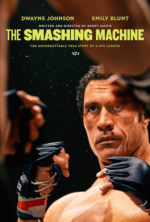 THE SMASHING MACHINE movie poster
