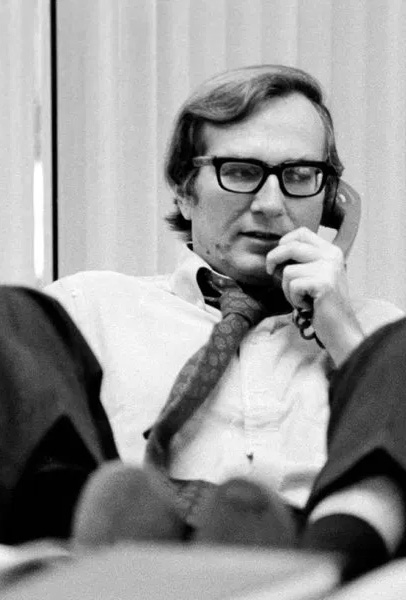 Seymour Hersh on the telephone