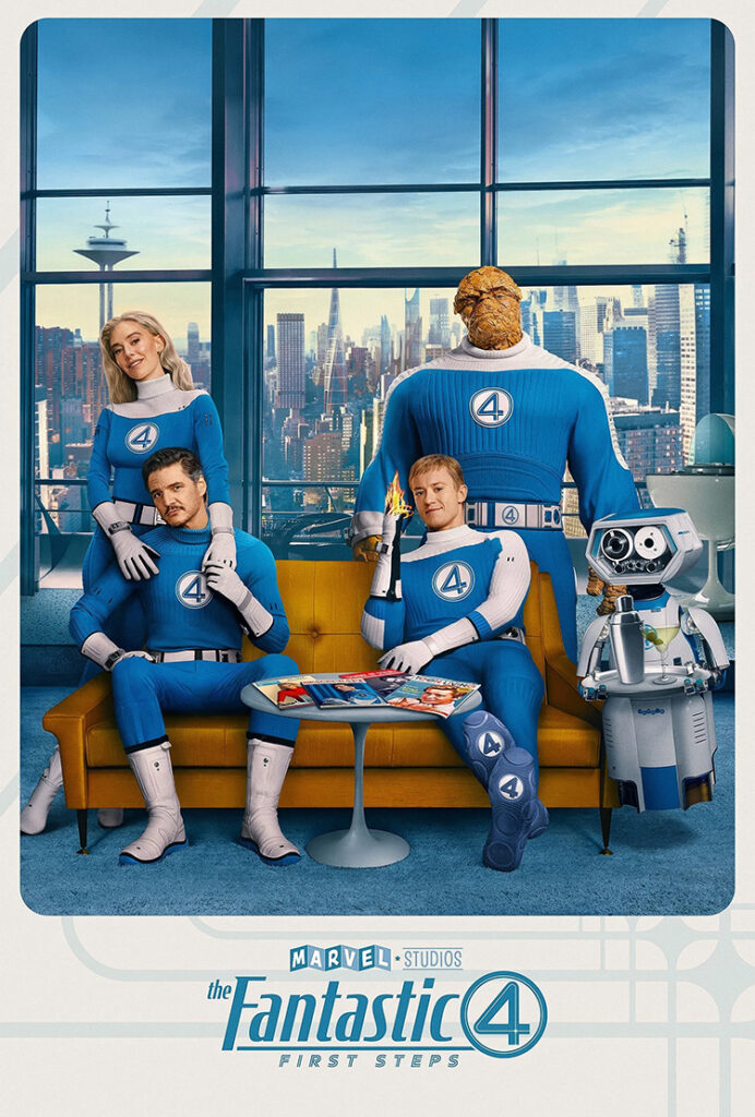 FANTASTIC FOUR FIRST STEPS movie poster