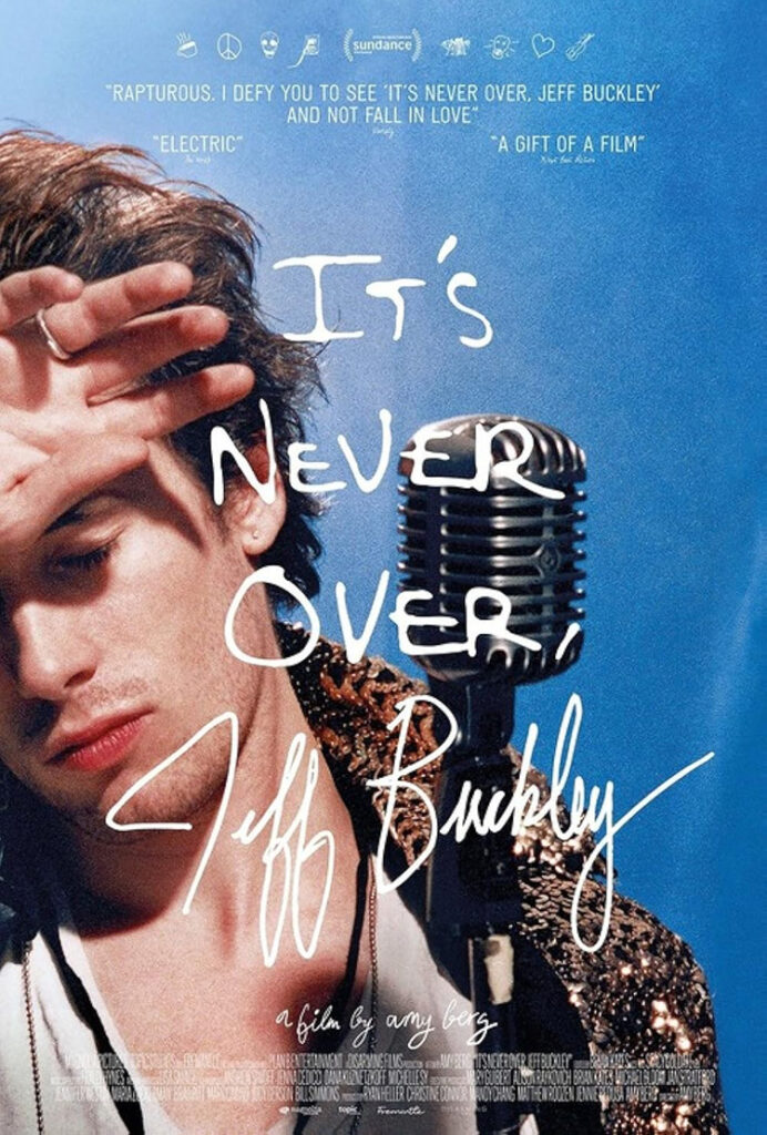 IT'S NEVER OVER JEFF BUCKLEY movie poster