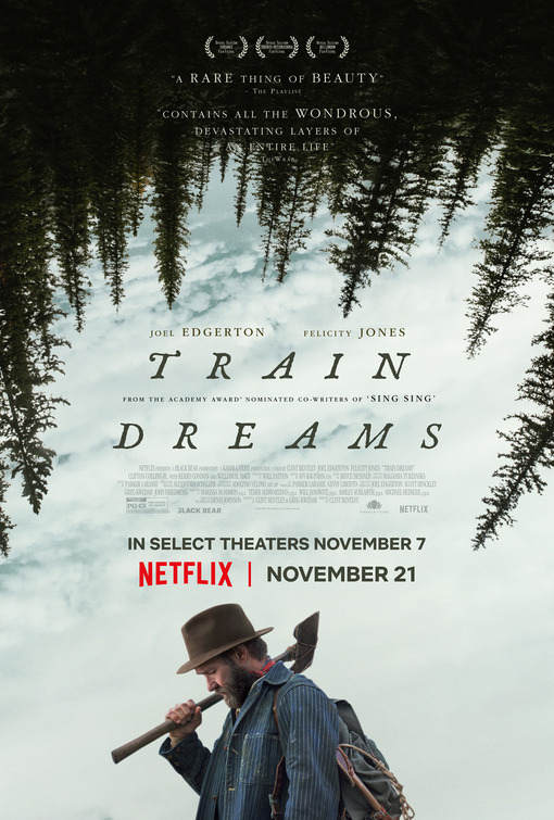 TRAIN DREAMS movie poster