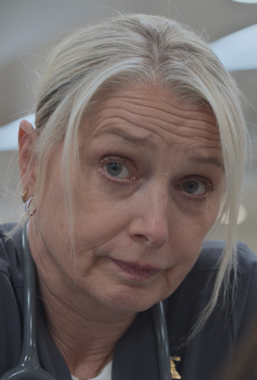 Katherine Lanasa in 'The Pitt'