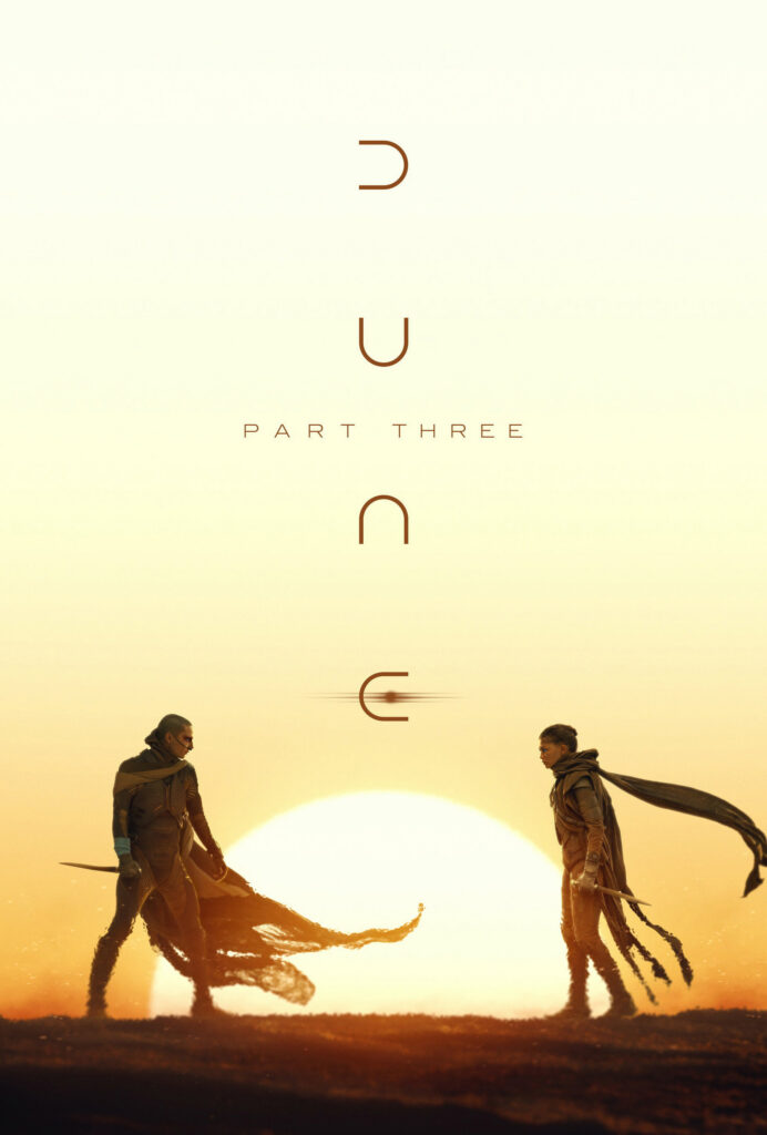 DUNE PART 3 movie poster