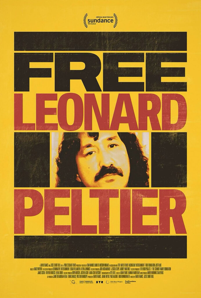 FREE LEONARD PELTIER movie poster