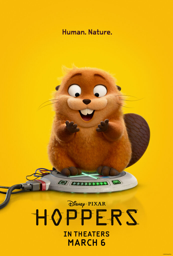 HOPPERS movie poster