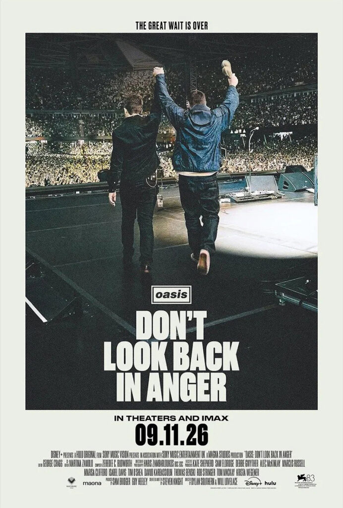 OASIS: DON'T LOOK BACK IN ANGER movie poster