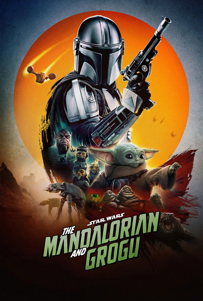 STAR WARS: THE MANDALORIAN AND GROGU movie poster